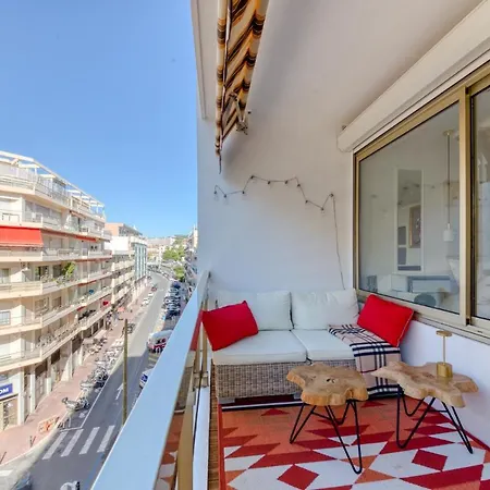 Luxury Maubourg - Vue Mer - Croisette 50M Plage - Clim - Terrasse Cannes Exterior photo